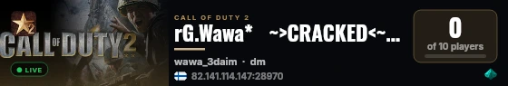 rG.Wawa*   ~>CRACKED<~ ~>BETA V6.4.7<~  Powered By FinnishHost.net || Time Left: 28+ Min. live status badge