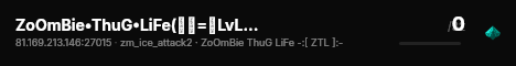 ZoOmBie•ThuG•LiFe(︻芫=一LvL_Xp_Gold_CSO-Costumes_Svip) live status badge