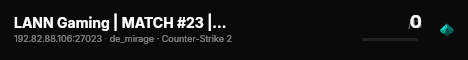 LANN Gaming | MATCH #23 | AntiCheat 🛡️ live status badge