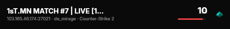 1sT.MN MATCH #7 | LIVE [2-3] live status badge