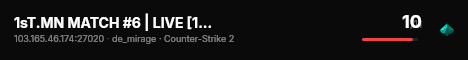 1sT.MN MATCH #6 | LIVE [0-2] live status badge