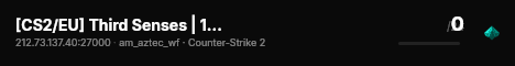 [CS2/EU] Third Senses | 1v1 ARENA | thirdsenses.eu live status badge