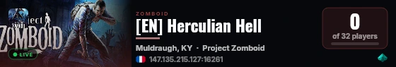 [EN] Herculian Hell live status badge