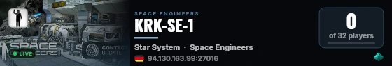 KRK-SE-1 live status badge