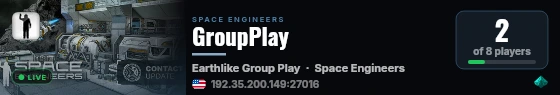 GroupPlay live status badge
