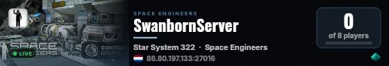 SwanbornServer live status badge