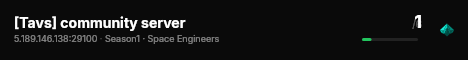 [Tavs] community server live status badge