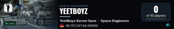 YEETBOYZ live status badge