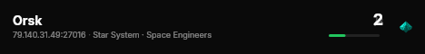 Orsk live status badge