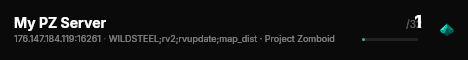 My PZ Server live status badge