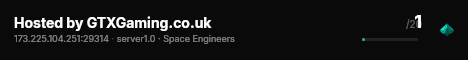 Hosted by GTXGaming.co.uk live status badge