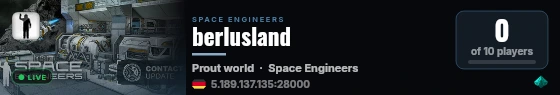 berlusland live status badge