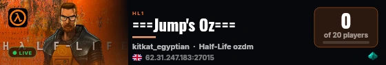 ===Jump's Oz=== live status badge