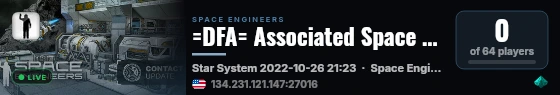 =DFA= Associated Space Survivors live status badge