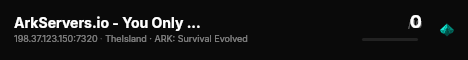 ArkServers.io - You Only Live Once? - (v358.24) live status badge