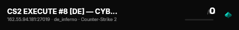 CS2 EXECUTE #8 [DE] — CYBERSHOKE.NET (9 SLOTS) live status badge