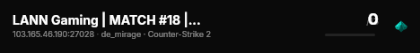 LANN Gaming | MATCH #18 | AntiCheat 🛡️ live status badge
