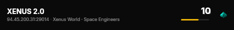 XENUS 2.0 live status badge
