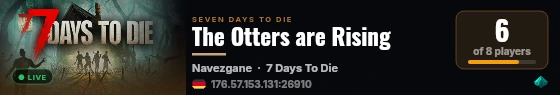 The Otters are Rising live status badge