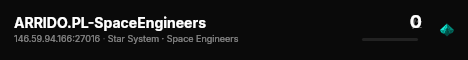 ARRIDO.PL-SpaceEngineers live status badge