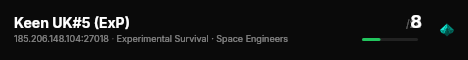 Keen UK#5 (ExP) live status badge