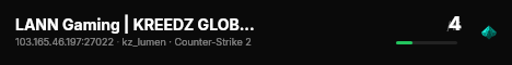 LANN Gaming | KREEDZ GLOBAL | AntiCheat 🛡️ live status badge