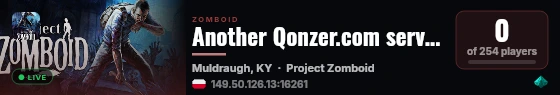 Another Qonzer.com server is born! live status badge