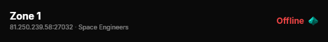 Zone 1 live status badge