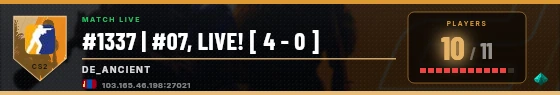Scoreboard badge preview