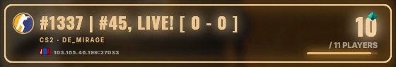Marquee badge preview