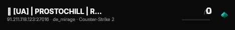 🦾 [UA] | PROSTOCHILL | RANDOM SKILLS | #4 live status badge