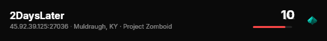 2DaysLater live status badge