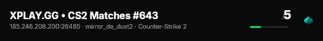 XPLAY.GG • CS2 Matches #643 live status badge