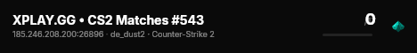XPLAY.GG • CS2 Matches #543 live status badge