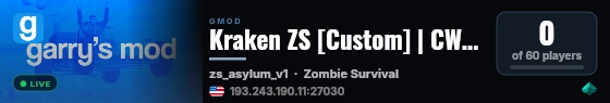 Kraken ZS [Custom] | CW2 | Bots live status badge