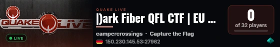 |)ark Fiber QFL CTF | EU HoQ live status badge