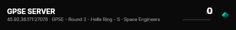 GPSE SERVER live status badge