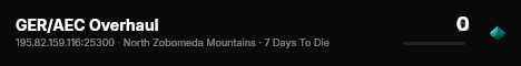 GER/AEC Overhaul live status badge