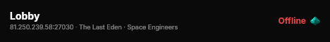 Lobby live status badge