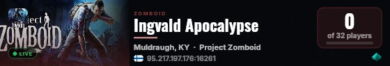 Ingvald Apocalypse live status badge