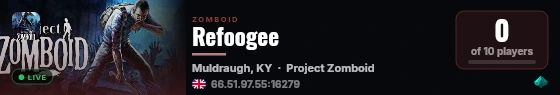 Refoogee live status badge