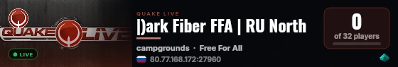 |)ark Fiber FFA | RU North live status badge