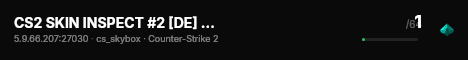 CS2 SKIN INSPECT #2 [DE] — CYBERSHOKE.NET live status badge