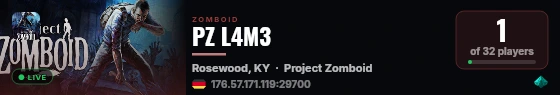 PZ L4M3 live status badge