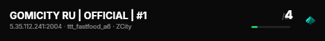 GOMICITY RU | OFFICIAL | #1 live status badge