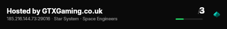 Hosted by GTXGaming.co.uk live status badge