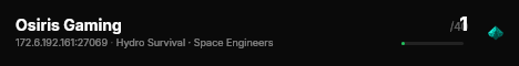 Osiris Gaming live status badge