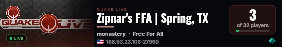 Zipnar's FFA | Spring, TX live status badge