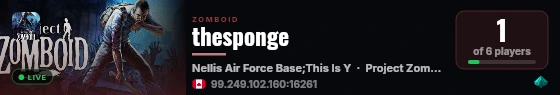 thesponge live status badge