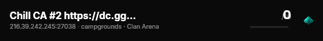 Chill CA #2 https://dc.gg/chillca live status badge